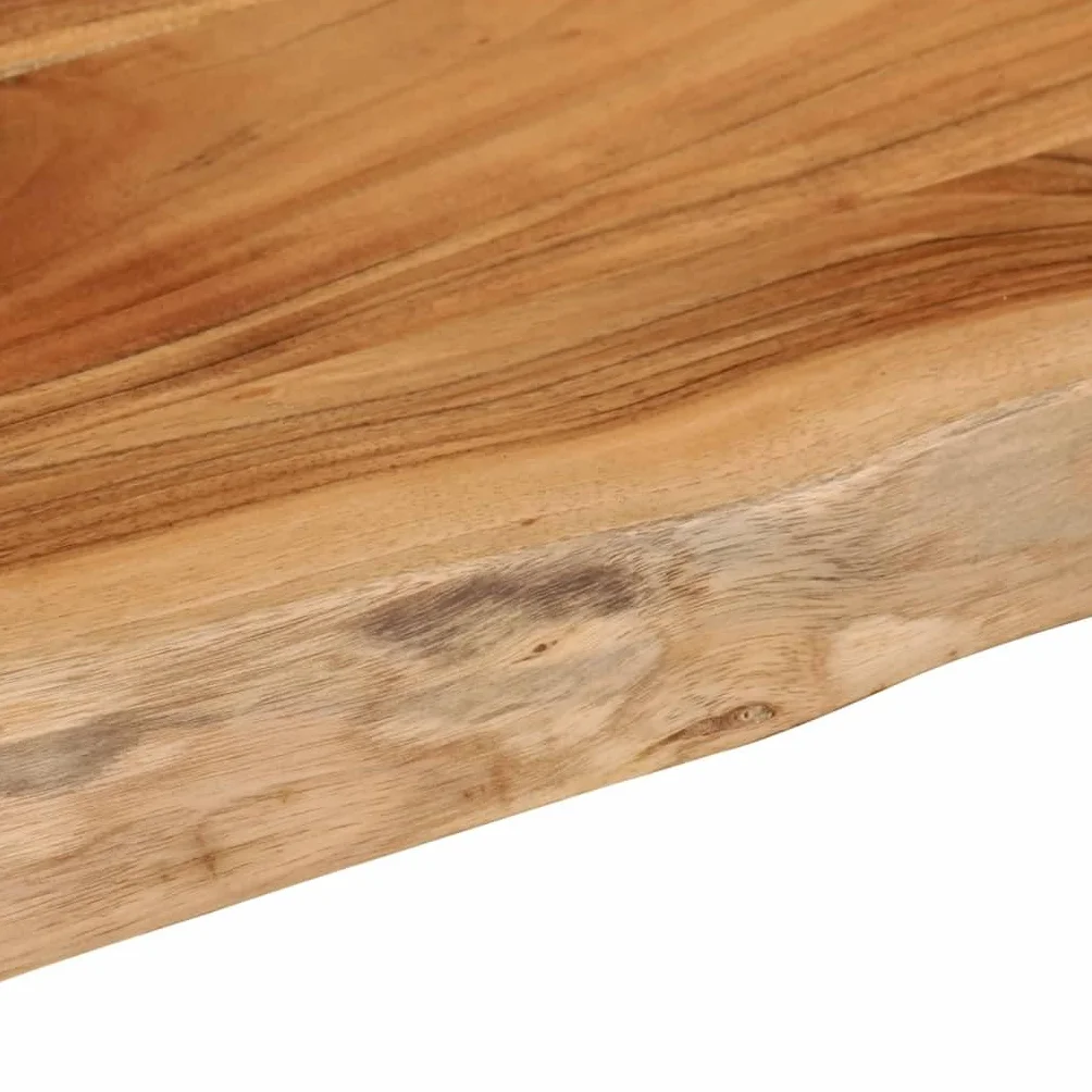 vidaXL Blat do stołu, 110x40x2,5cm, drewno akacjowe, naturalna krawędź