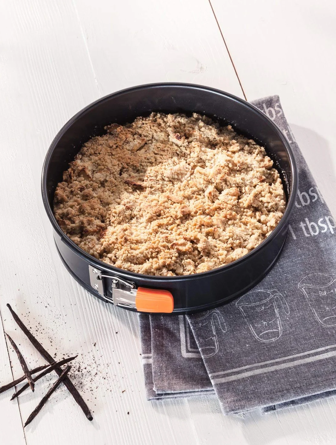 Le Creuset Nieprzywierająca tortownica okrągła 26 cm forma sprężynowa stal węglowa bez PFOA