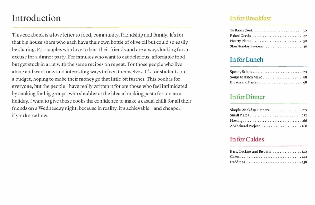 In for Dinner: 101 Delicious and affordable recipes to batch cook, share and enjoy
