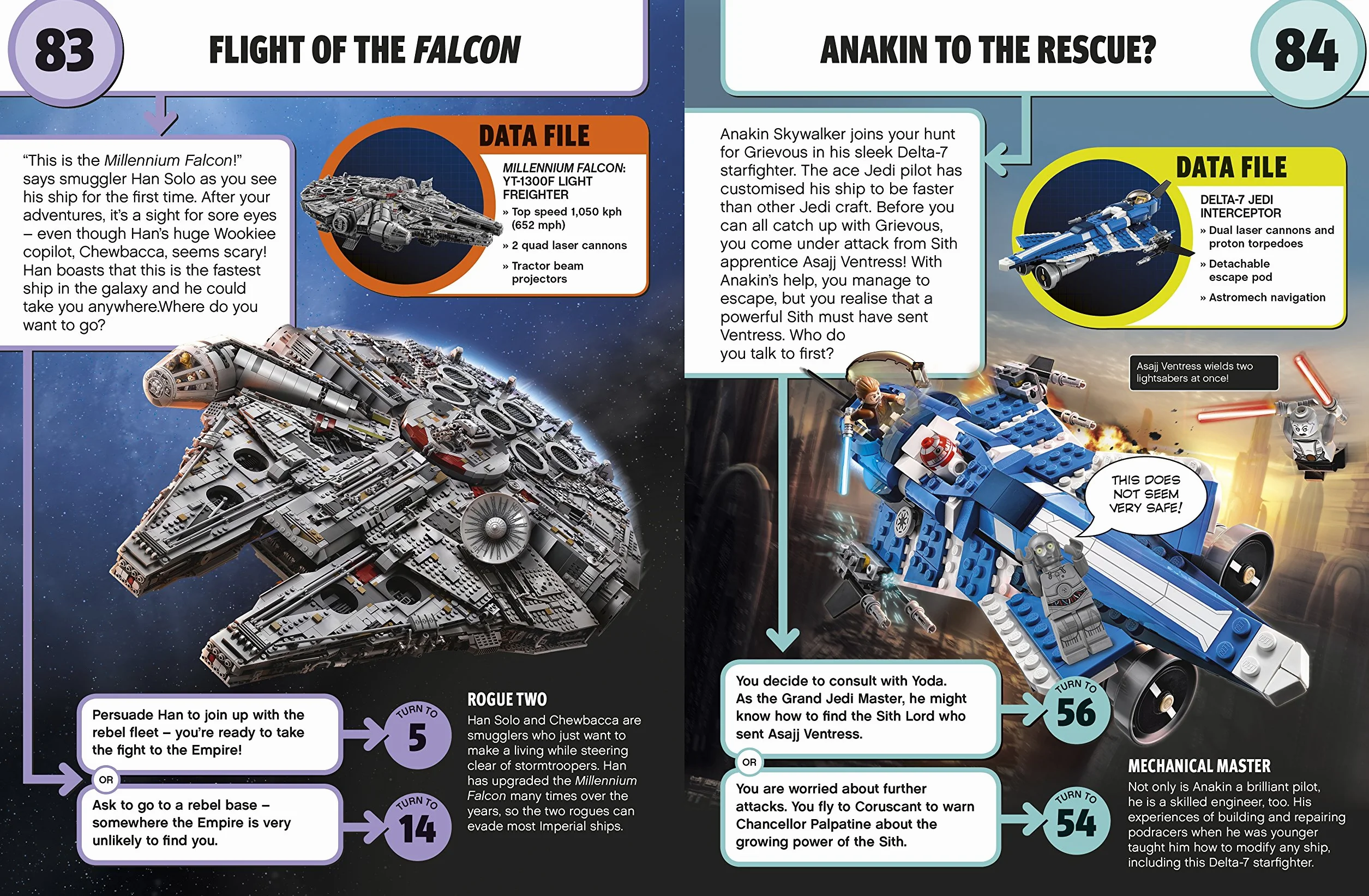 LEGO Star Wars Choose Your Path: Includes U-3PO Droid Minifigure