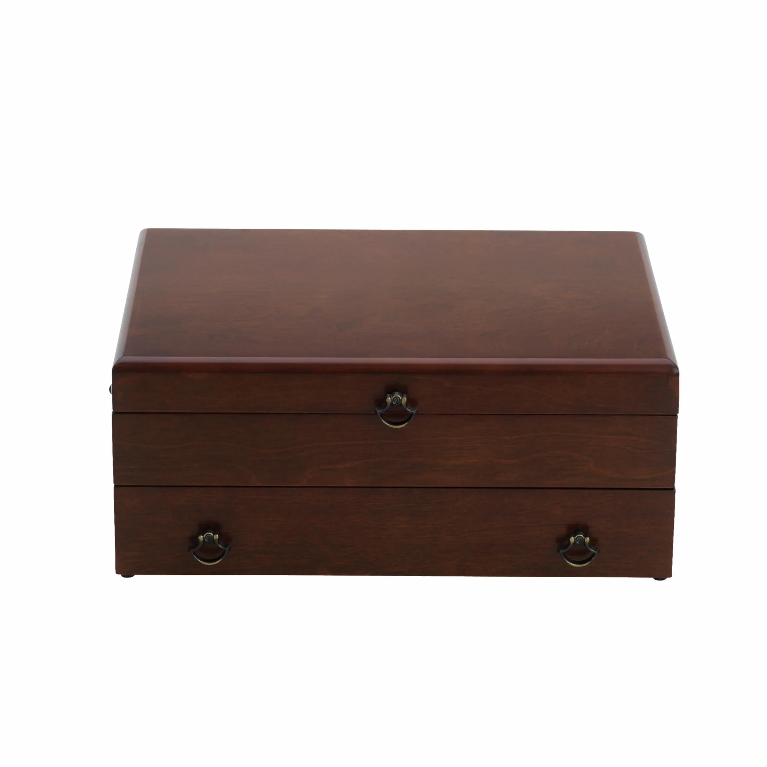 Reed & Barton 44C Bristol Cherry Finish Skrzynia na sztućce