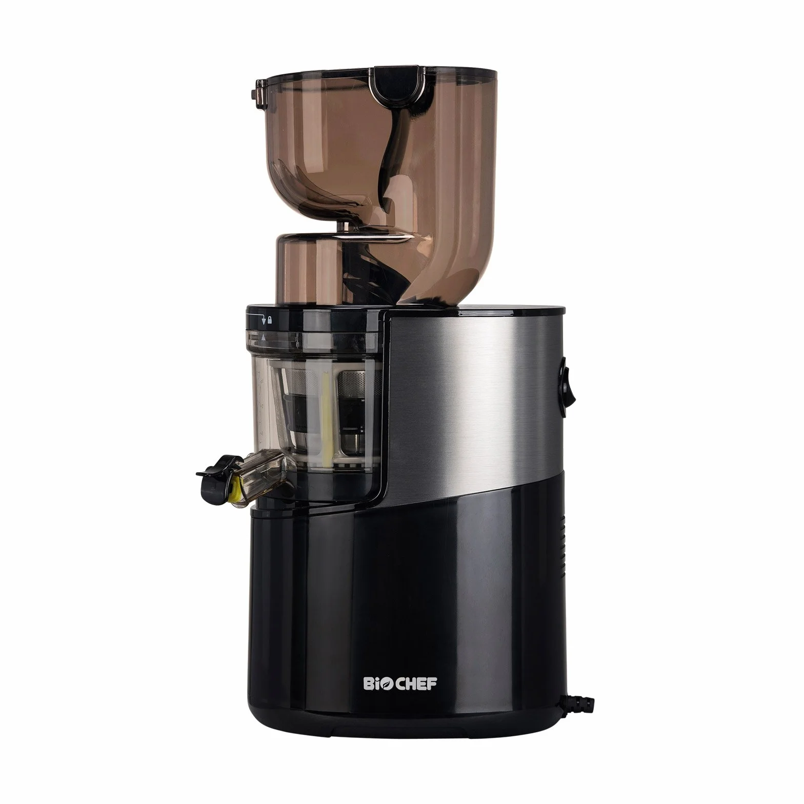 BioChef Atlas Whole Slow Juicer PRO 400 W 40 obr./min duży otwór czarny