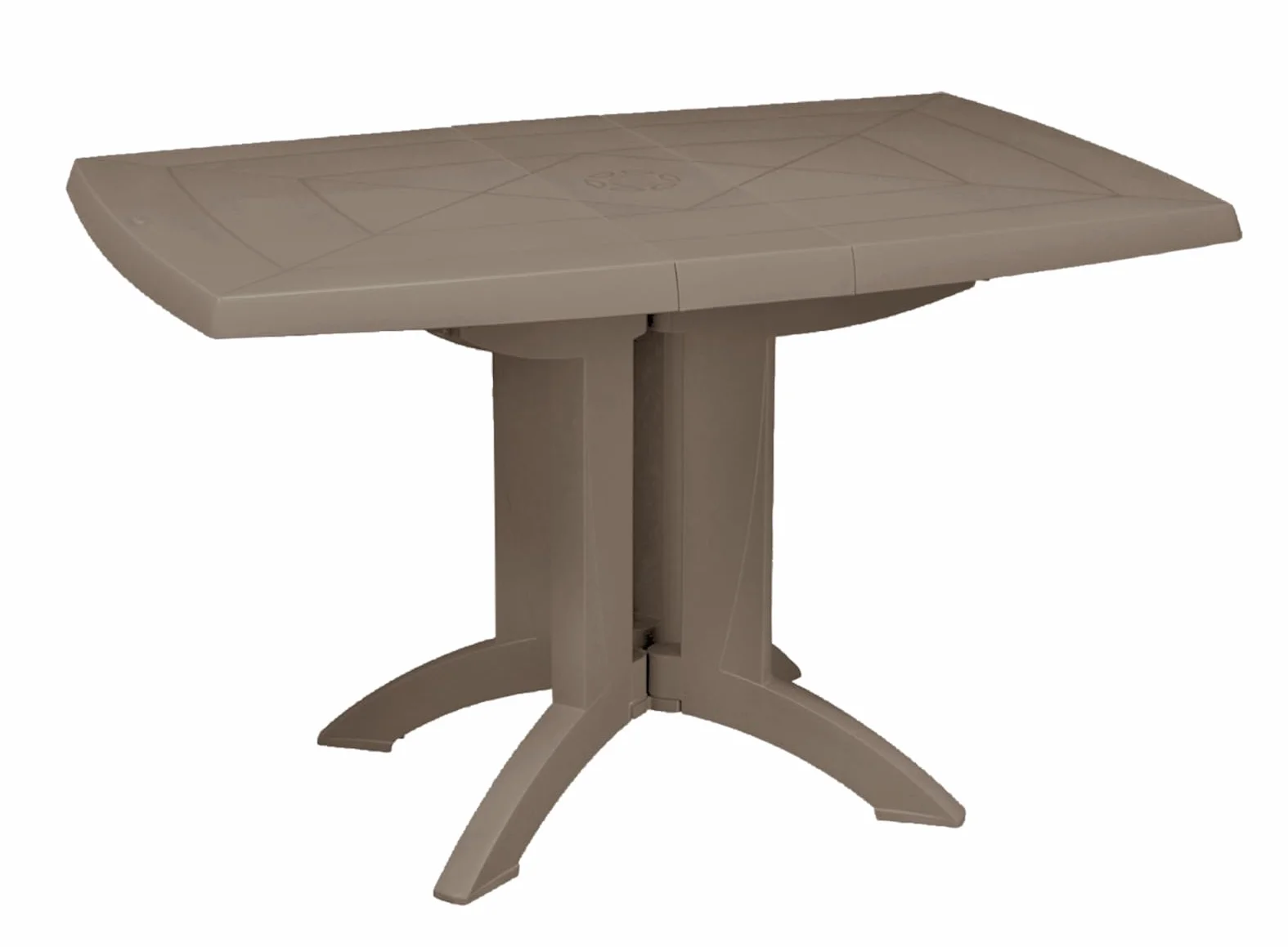 Grosfillex Vega 118 stół, kolor taupe, 80 x 77 x 72 cm