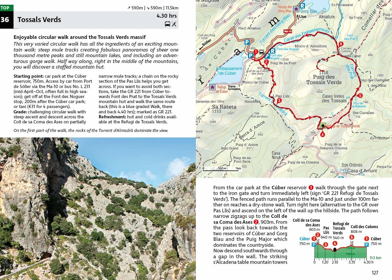 Majorque / mallorca (ang): The finest coastal and montain walks. 77 walks with GPS tracks