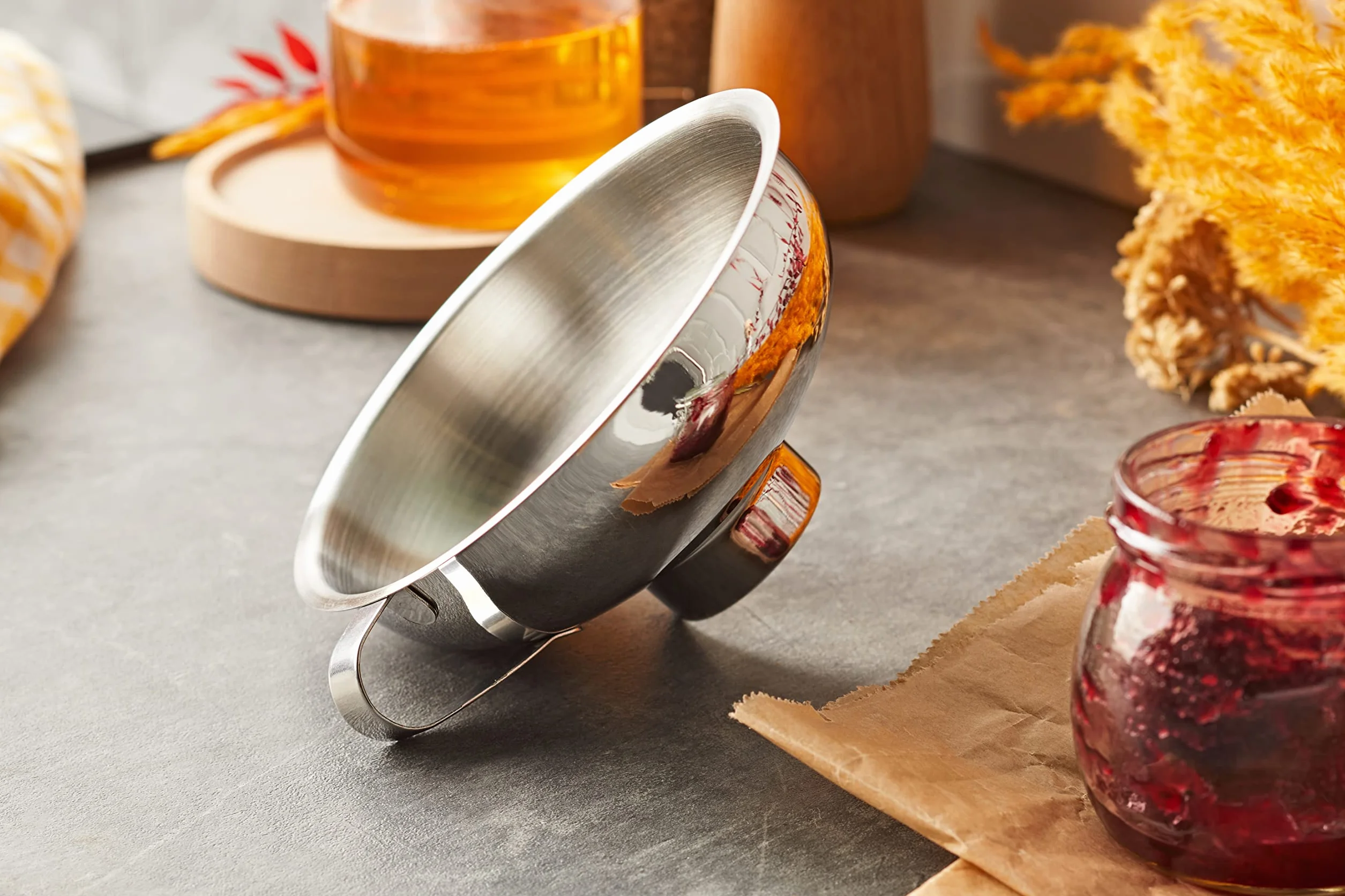 WMF Gourmet lejek do marmolady 14 cm ze stali nierdzewnej Cromargan