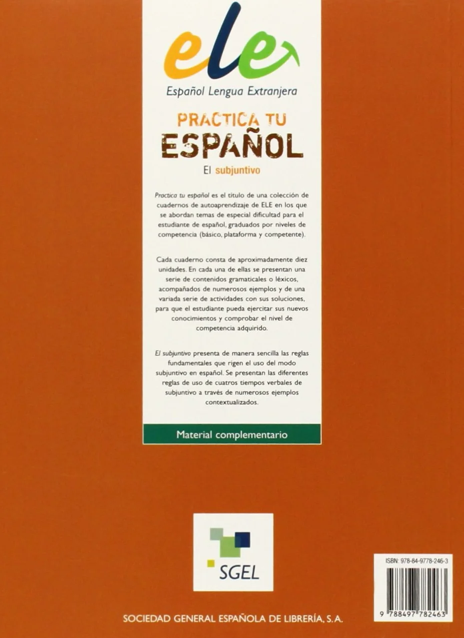 Practica tu Espanol: El subjuntivo