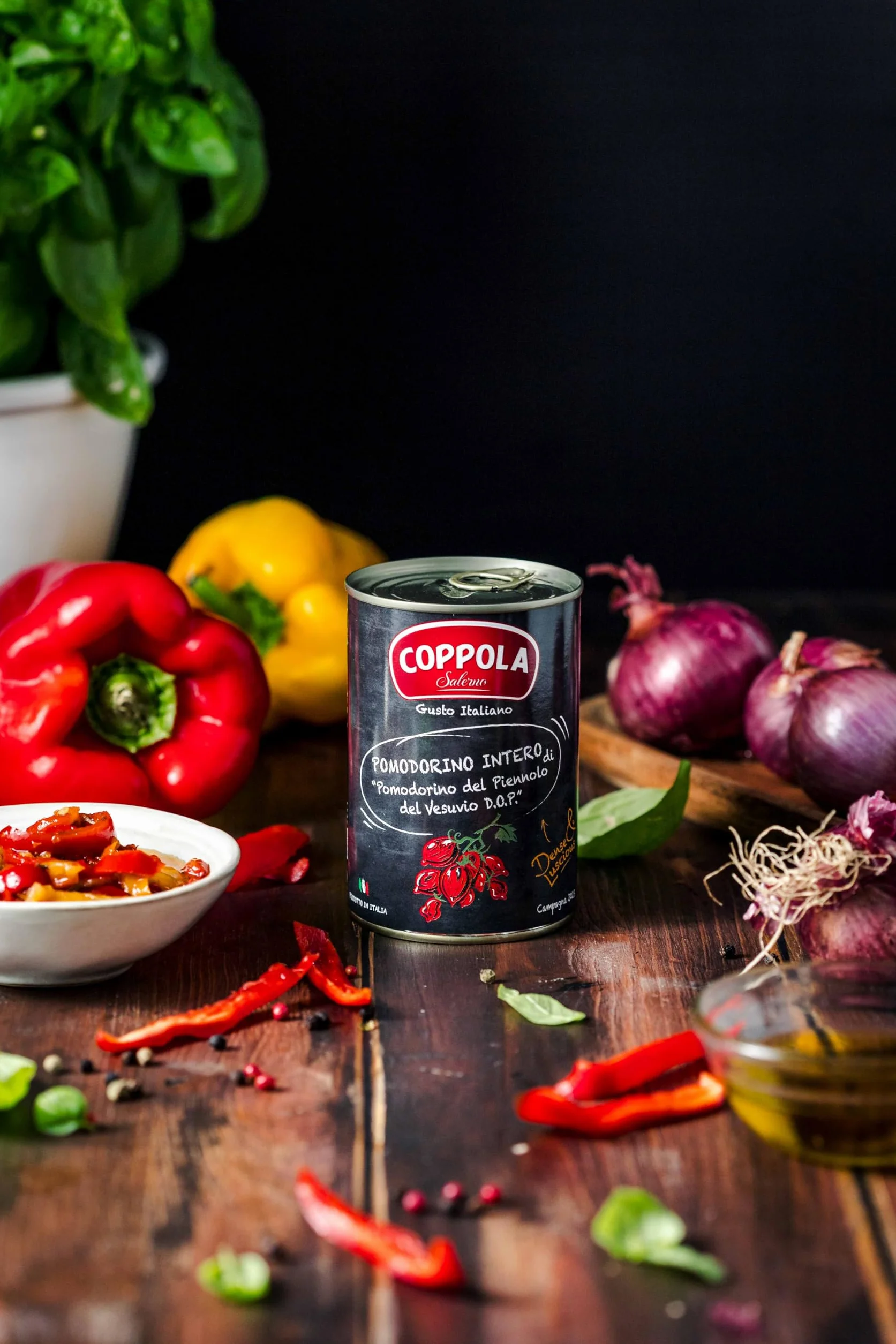 Coppola Pomidory Wiśniowe 'Piennolo del Vesuvio AOP' 400g (zestaw 12 sztuk)