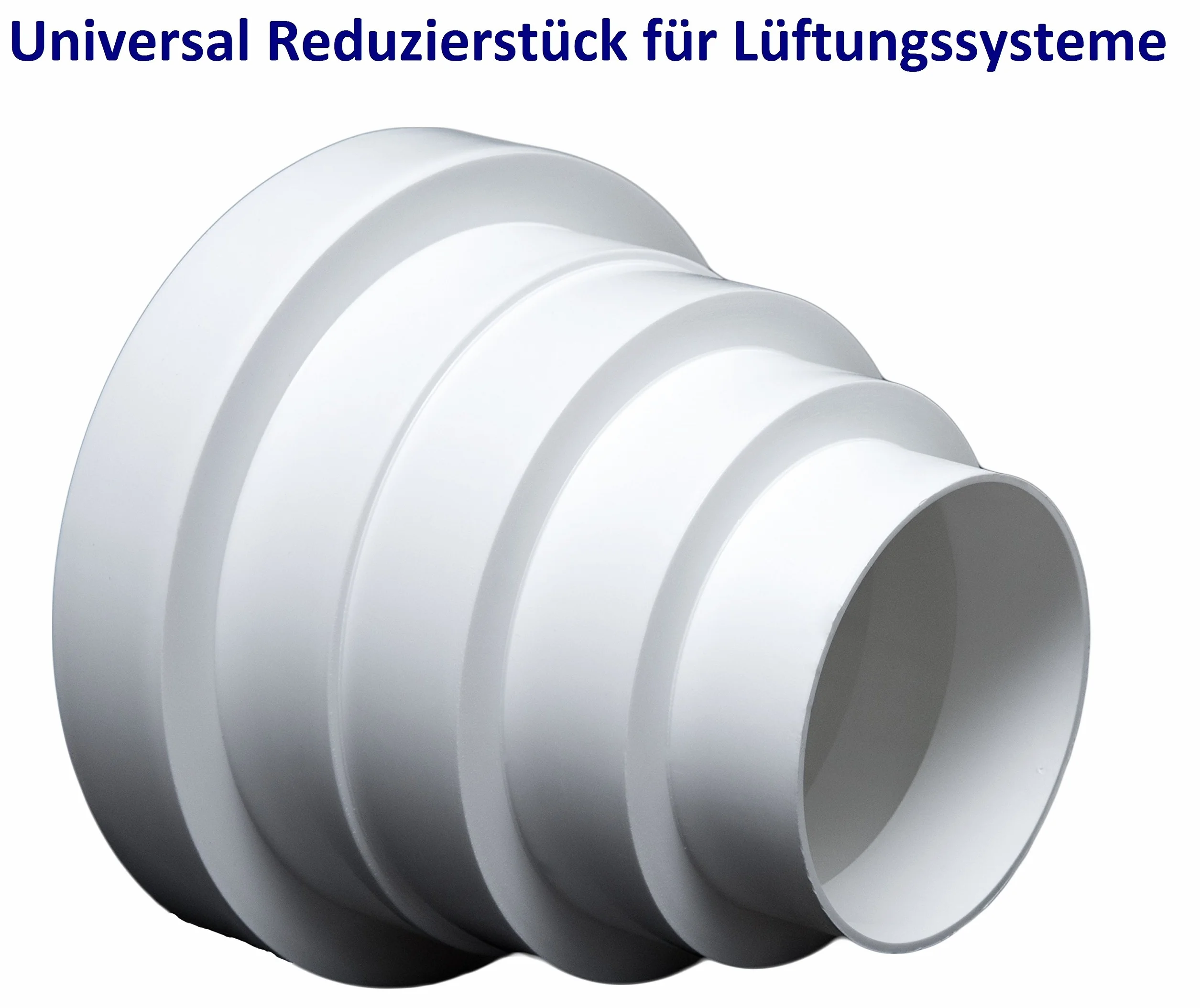 Uniwersalny Reduktor Do Systemów Wentylacyjnych O Średnicy 80/150 Mm, Reduktor Rura Przyłączeniowa 80, 100, 120, 125, 150 Mm, Rura Przejściowa Rdrc.