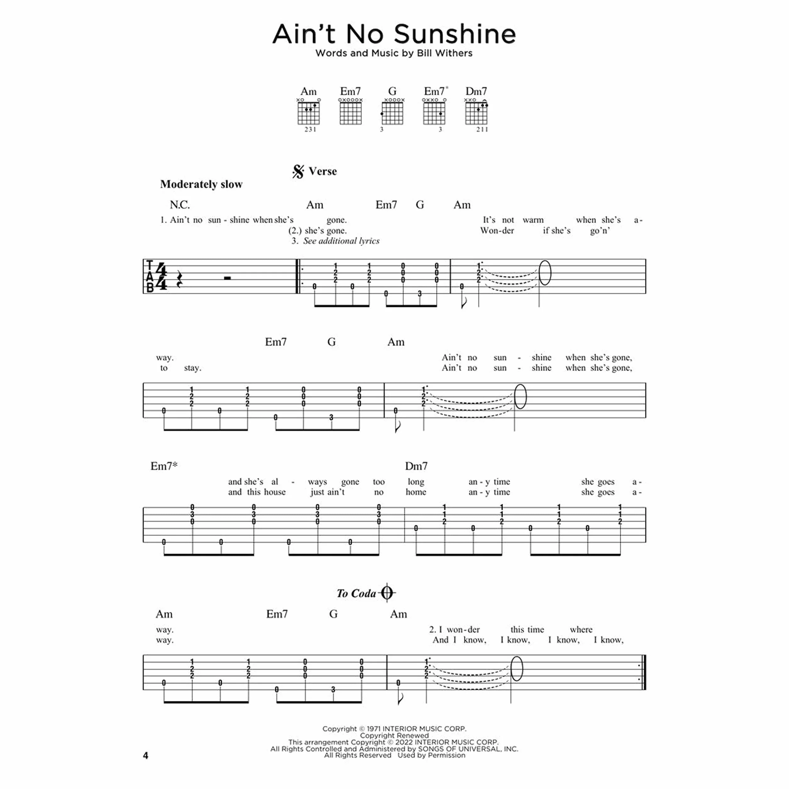 Simple Fingerstyle Guitar Songs: 40 Popular Songs Arranged for Fingerstyle Guitar in Rhythm Tab Notation with Lyrics and Chord Frames: 40 Popular ... Take, Perfect, Shallow, You've Got a Friend