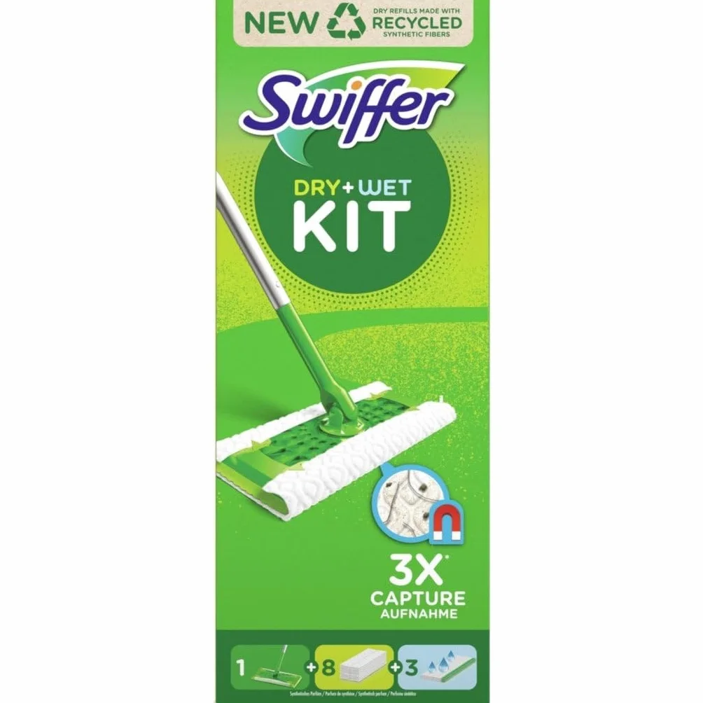 Swiffer 81701280 Ściereczki do Podłogi z Prętem, 11 Sztuk