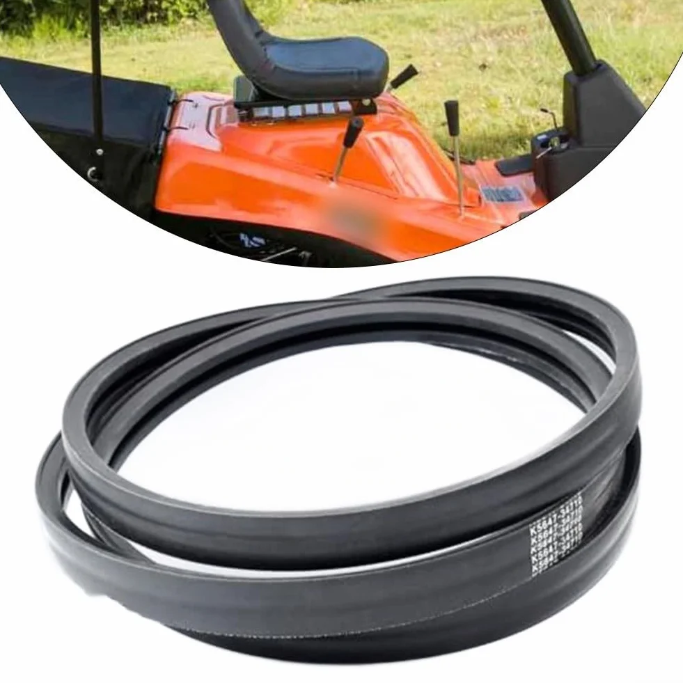 Dla kosiarki trawnikowej K5647-34710 pas pokładowy 2,7 cm x 312,4 cm z gumy dla Kubota ZD326 ZD331 z pokładem 152,4 cm