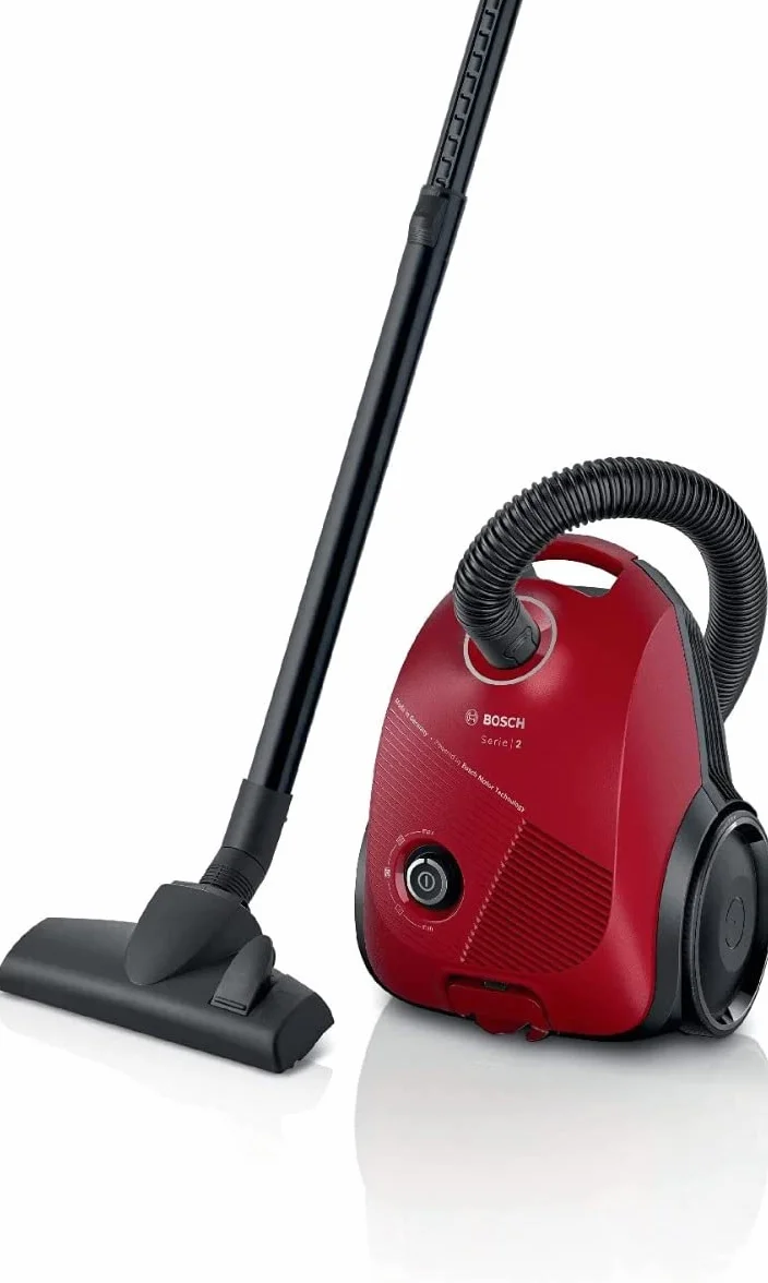 Bosch Odkurzacz z workiem serii 2 czerwony BGBS2RD1