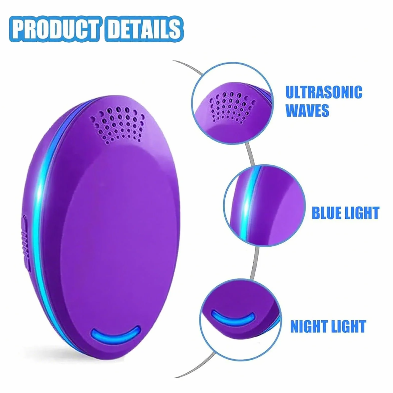 Easy to Use,Effective,Suitable for Indoor,1 Pack,Purple