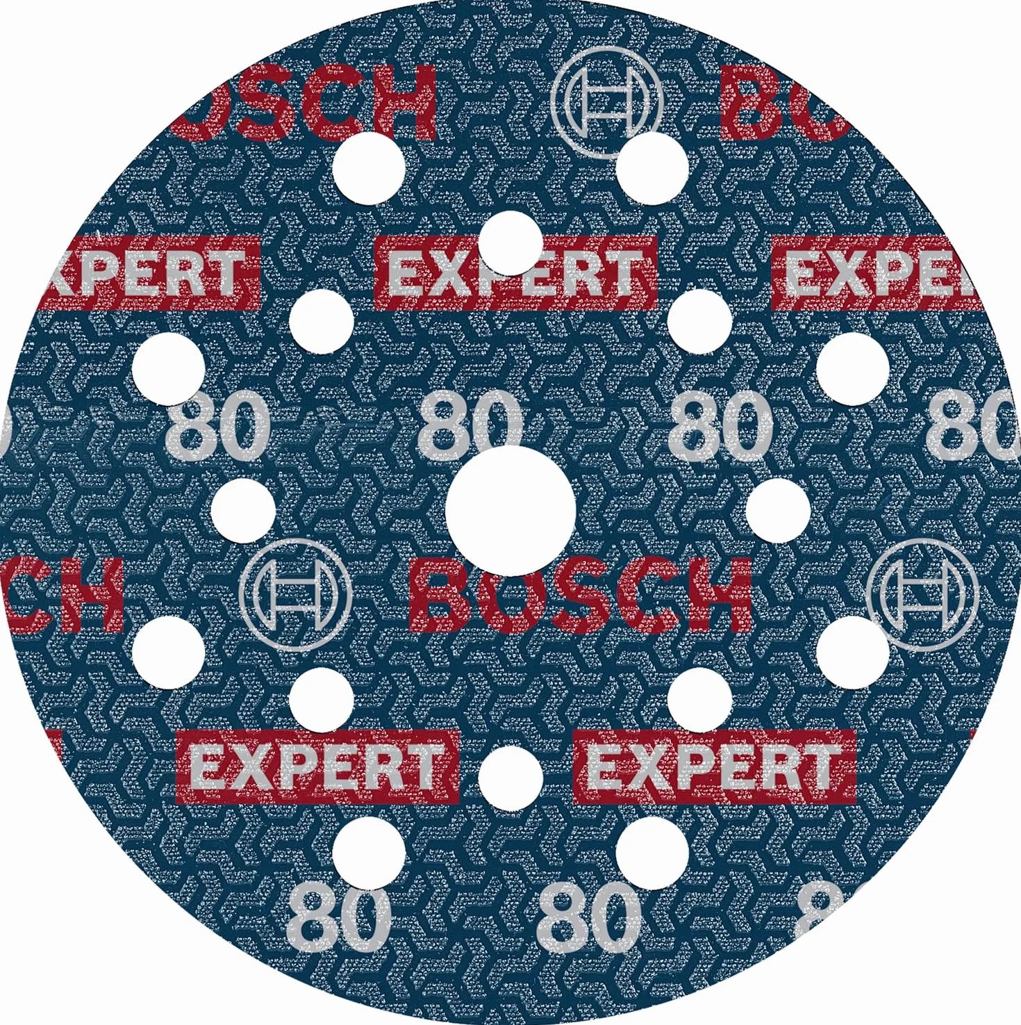 Bosch 1 x EXPERT O780 tarcza szlifierska do folii, 125 mm (do twardego drewna, farba na drewnie, Ø 125 mm, ziarnistość 80, profesjonalne akcesoria szlifierka mimośrodowa)