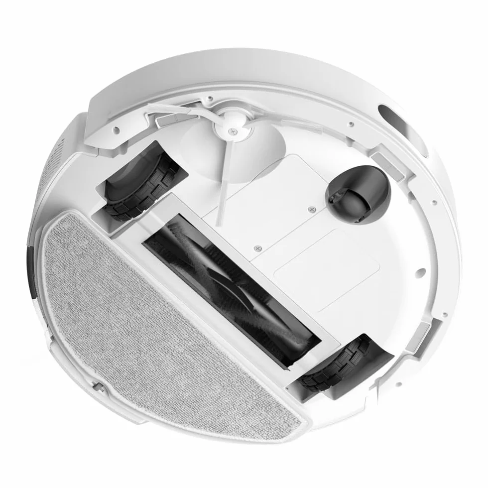 Tapo Robot odkurzający 2 w 1 RV30Max biały, cichy i cienki, bardzo mocny 5300 Pa, nawigacja LiDAR, 150 min autonomia, dywan i sierść zwierząt, sterowanie głosowe