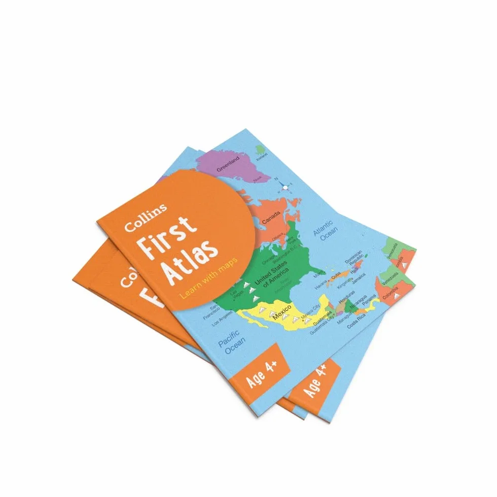 Collins First Atlas: Ideal for learning at school and at home