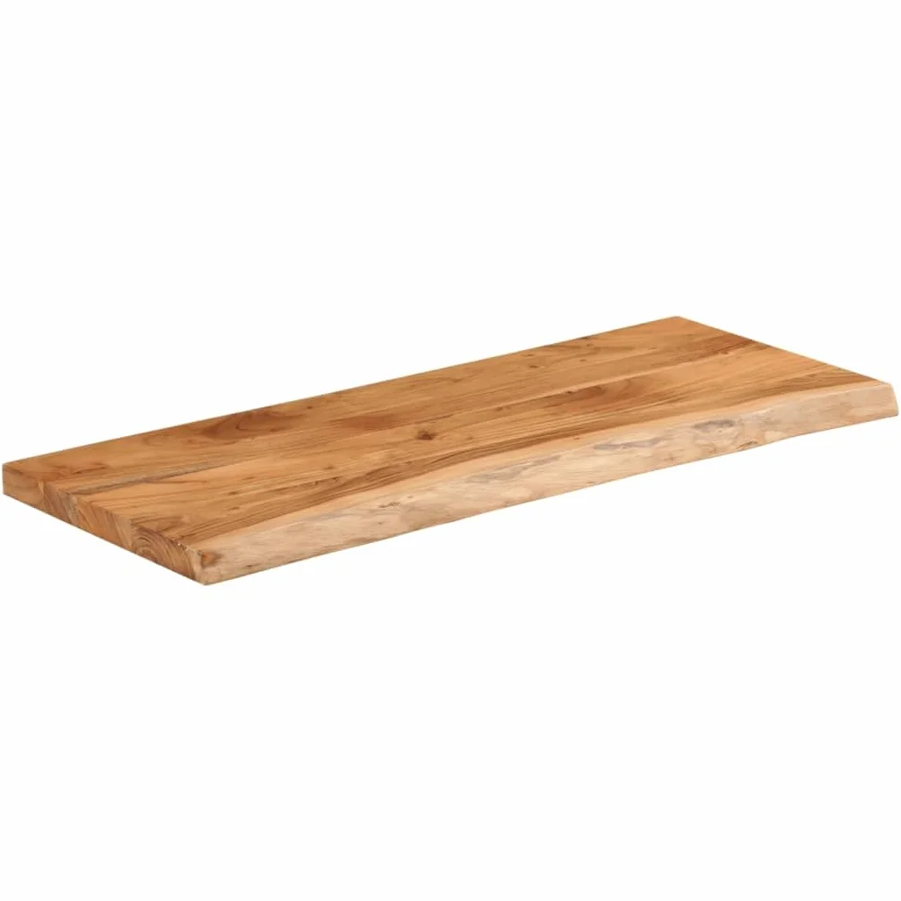 vidaXL Blat do stołu, 110x40x2,5cm, drewno akacjowe, naturalna krawędź