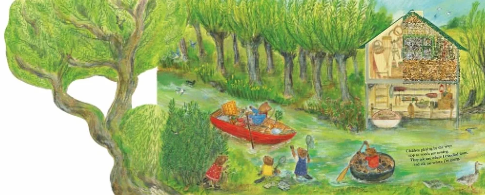 Mouse on the River: A journey through nature (Paperback) /anglais
