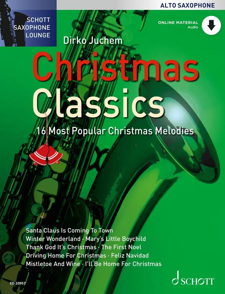 Christmas Classics: 16 Most Popular Christmas Songs. alto saxophone.