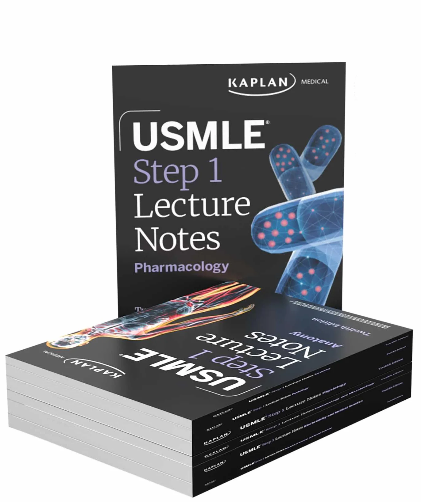 USMLE Step 1 Lecture Notes, Twelfth Edition (2025-2026): 7-Book Preclinical Review