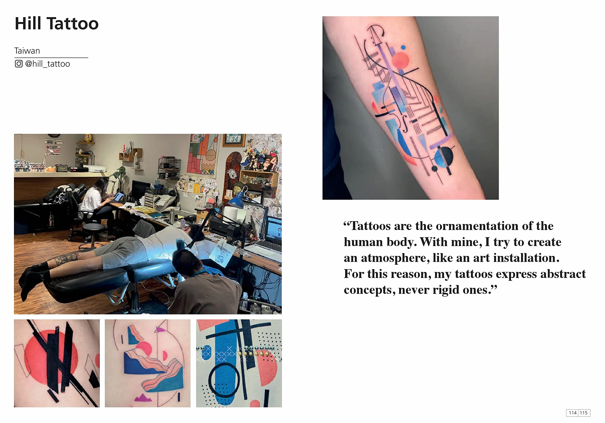 New Tattoo Artists Illustrators and Designers Meet Tattoo /anglais