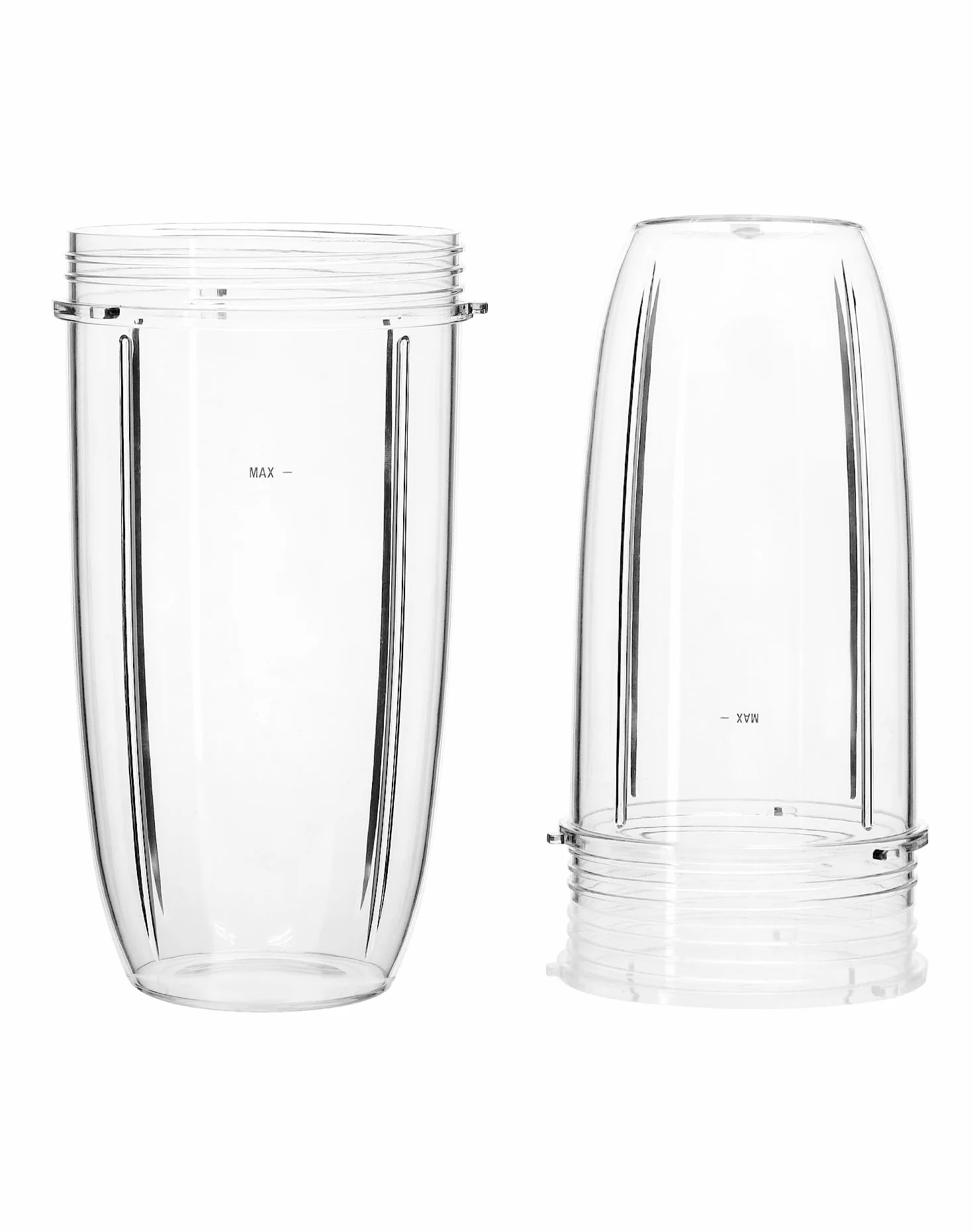 QWORK® 32OZ Juicer Cup Części zamienne kompatybilne z blenderem elektrycznym NutriBullet 900 W / 600 W (Opakowanie 2 szt)