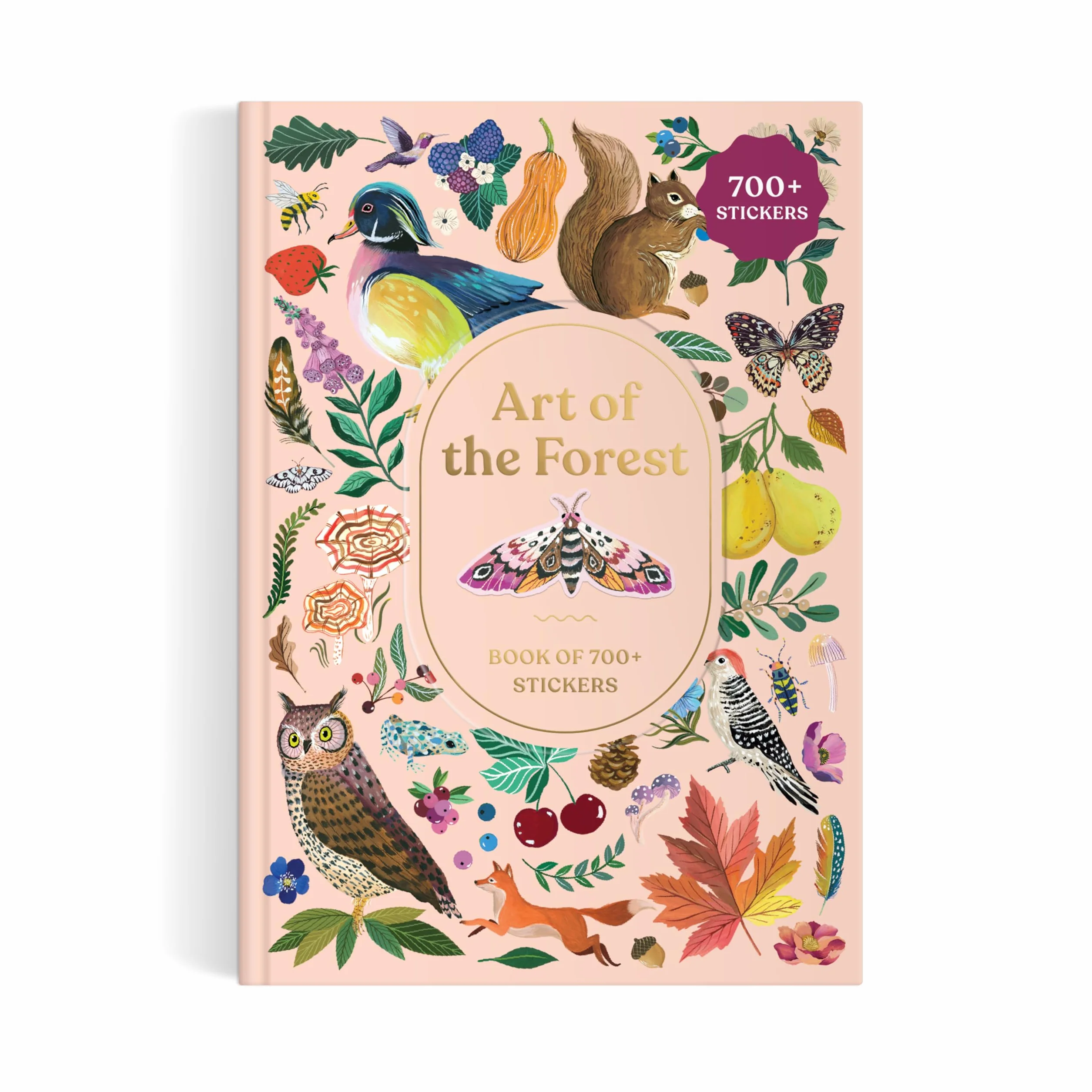Art of the Forest Sticker Book