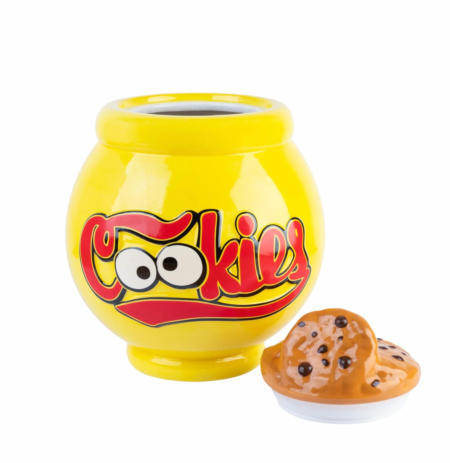 Grupo Erik Sesame Street Cookie Jar with Lid 20.5 x 21.1 x 26 cm Airtight Food Storage Container Cookie Monster