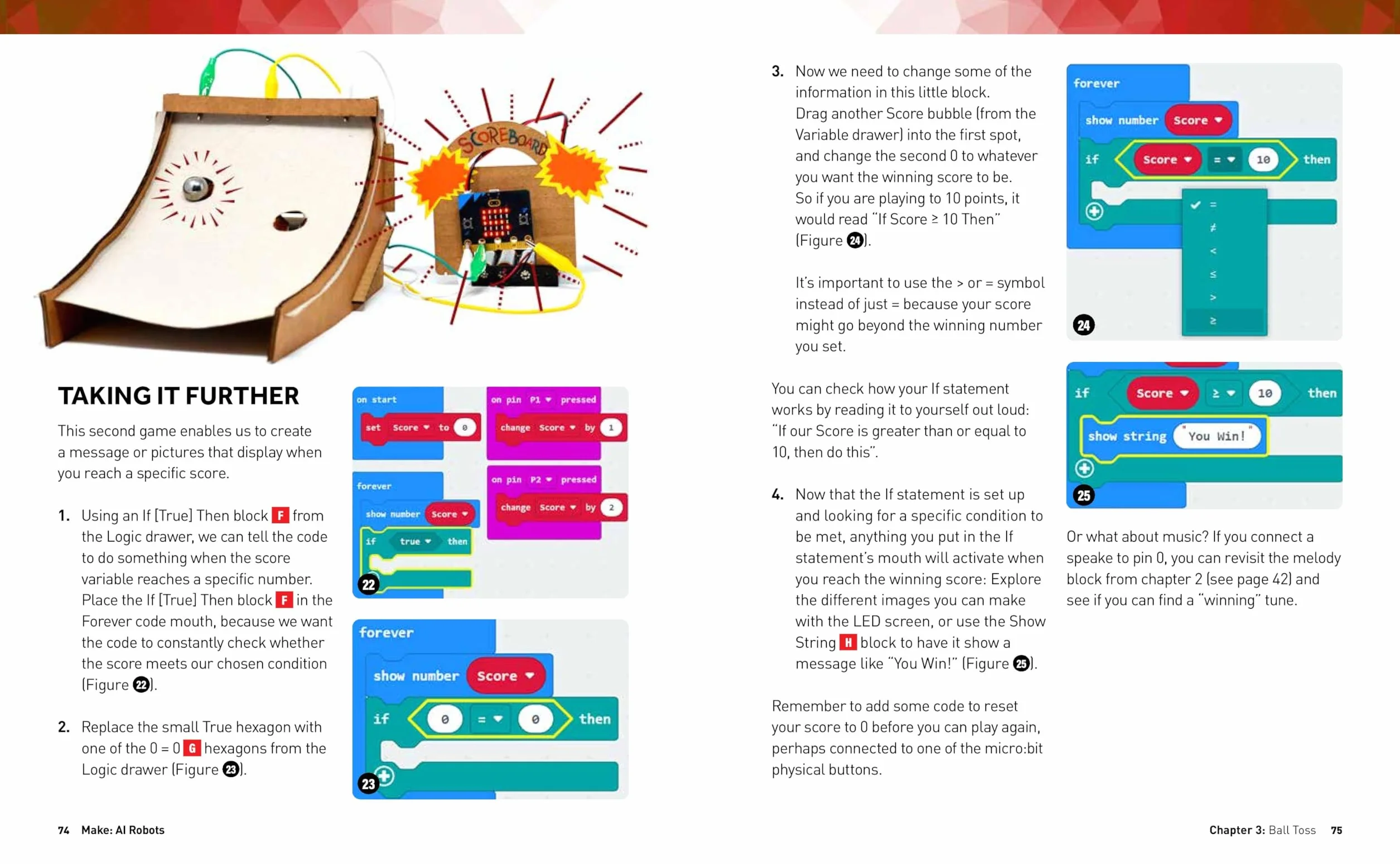 Make: AI Robots: Create Amazing Robots with Artificial Intelligence Using Micro: Bit
