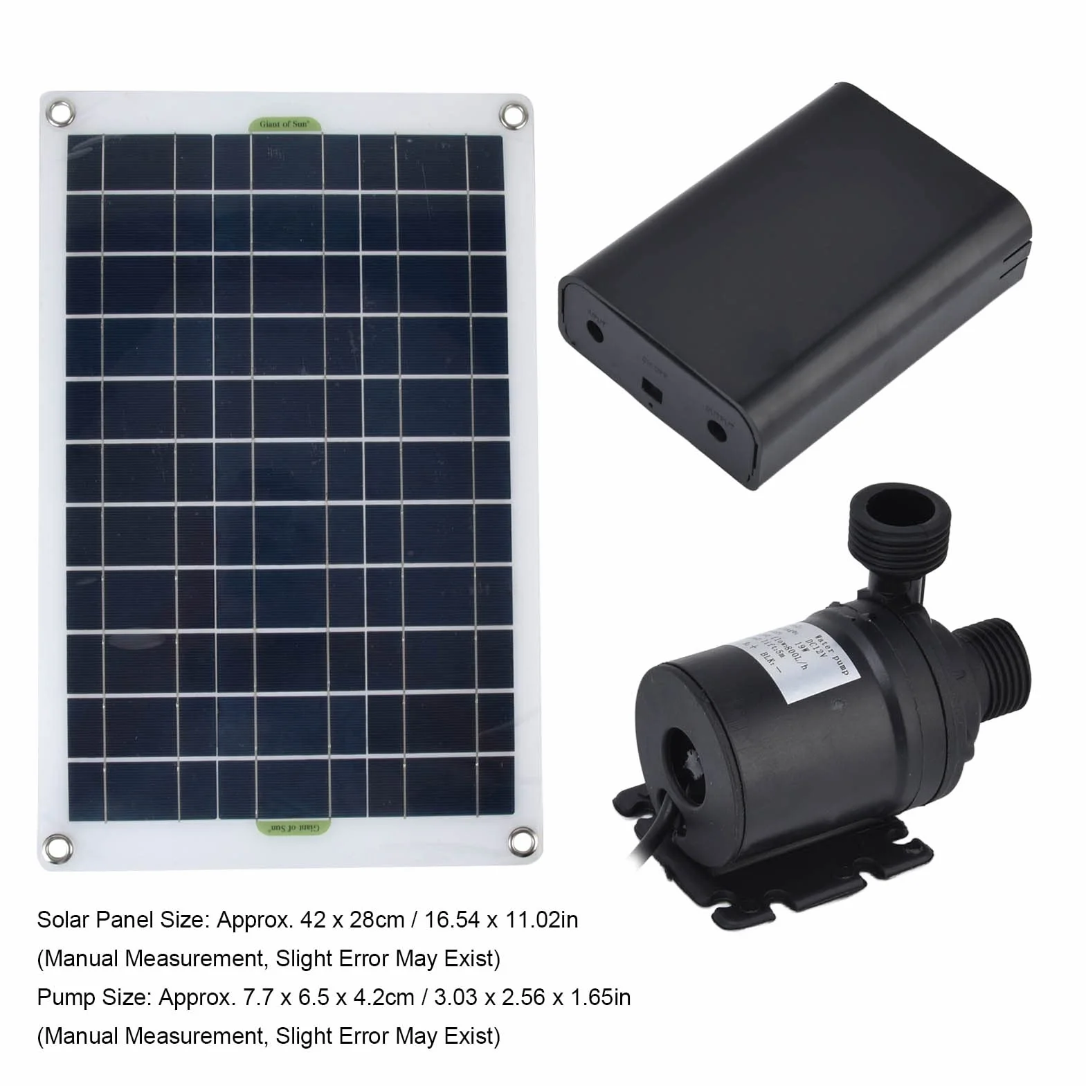 Niskoszumowa Pompa Solarna do Fontann CzęSto użYwana 800L / H Ekologiczna SłOneczna Pompa Wodna 50W Fontanna Panelowa do Ogrodu Domowego