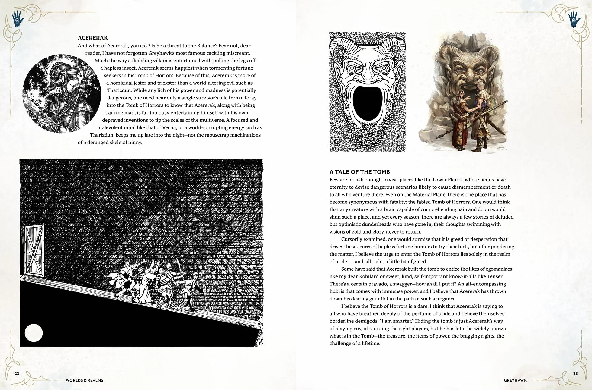 Dungeons & Dragons Worlds & Realms: Adventures from Greyhawk to Faerûn and Beyond