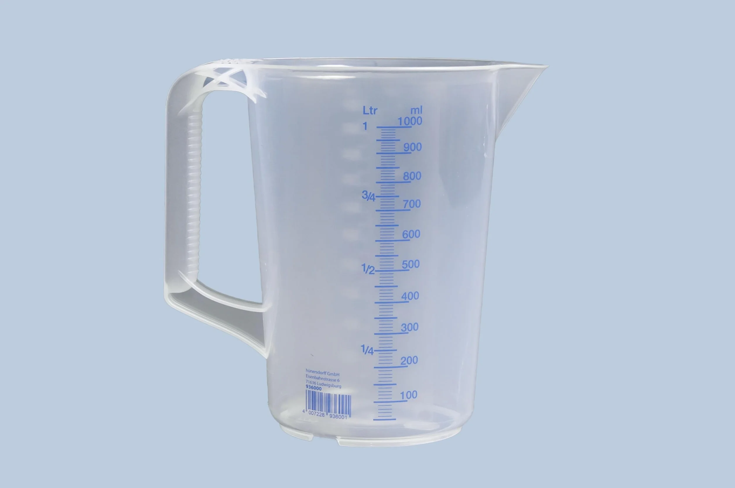 Hünersdorff 936000 Miarka, Przezroczysty, 2000 ml