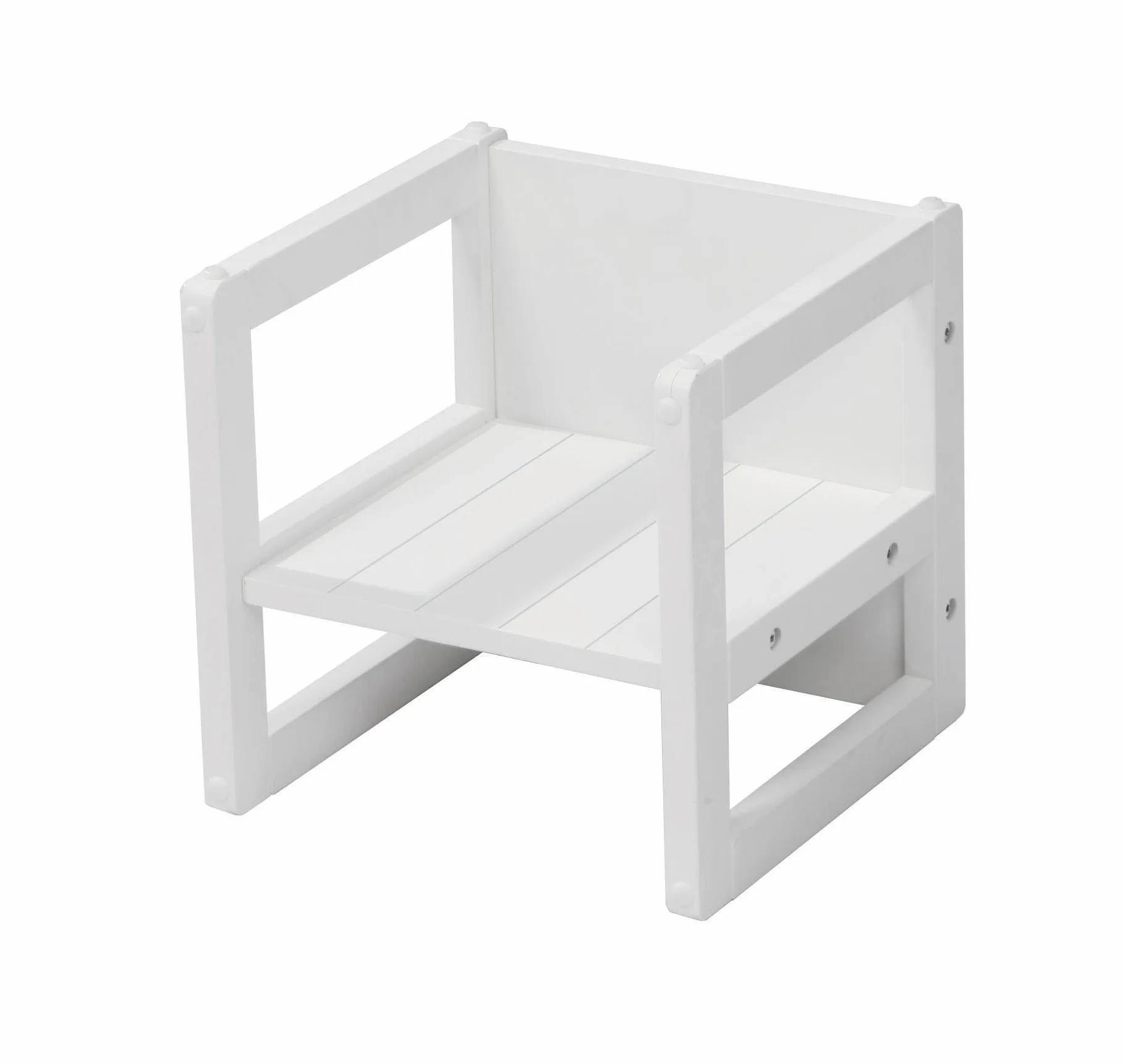 Roba B005E7MM6O Taboret, Biały, 30 x 30 x 30 cm