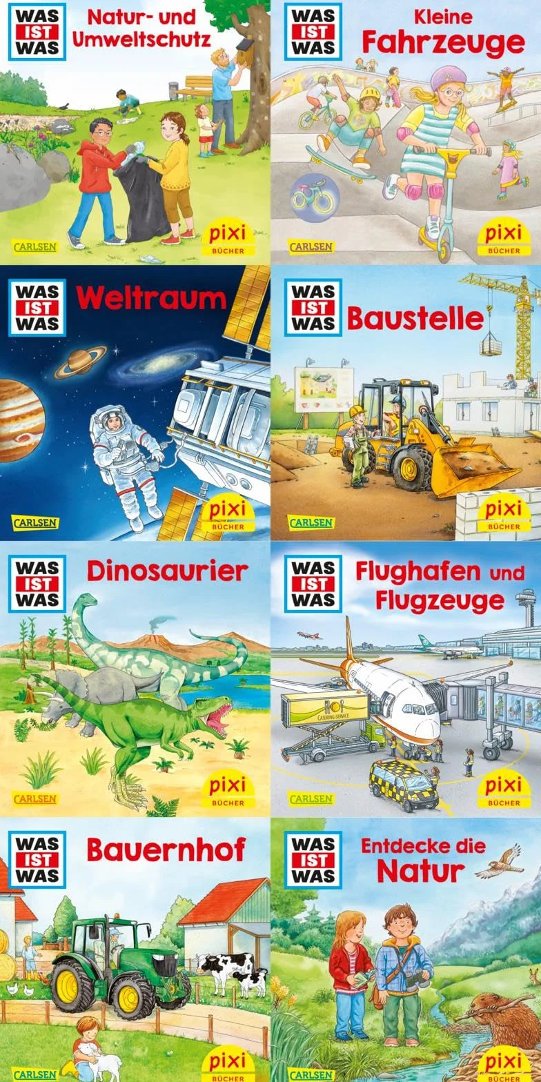 Pixi-8er-Set 296: Pixi zeigt dir WAS IST WAS (8x1 Exemplar)