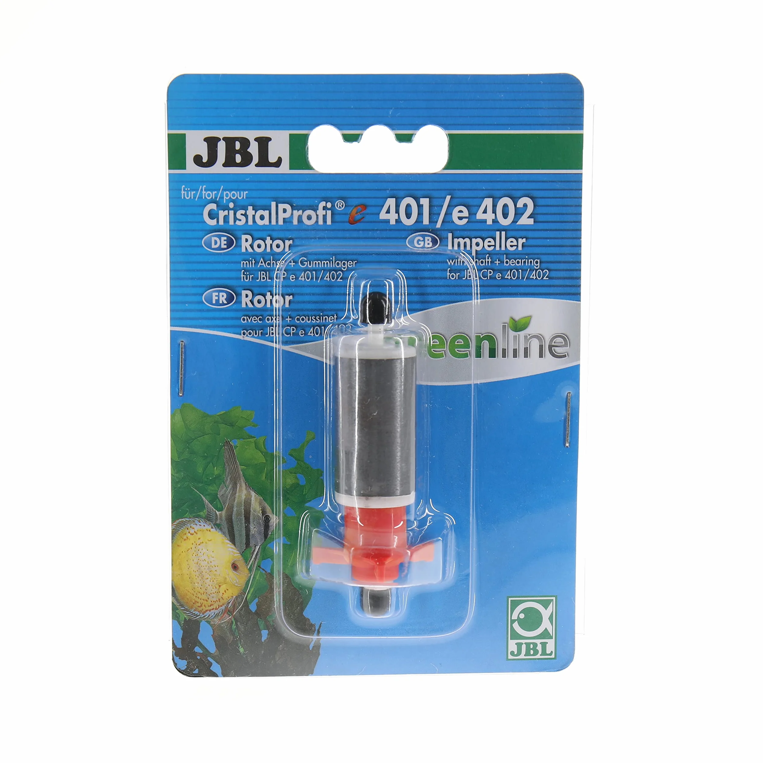 JBL CP e401,2 zestaw wirników greenline, kompletny zestaw wirnika zapasowego do filtrów zewnętrznych JBL CristalProfi e