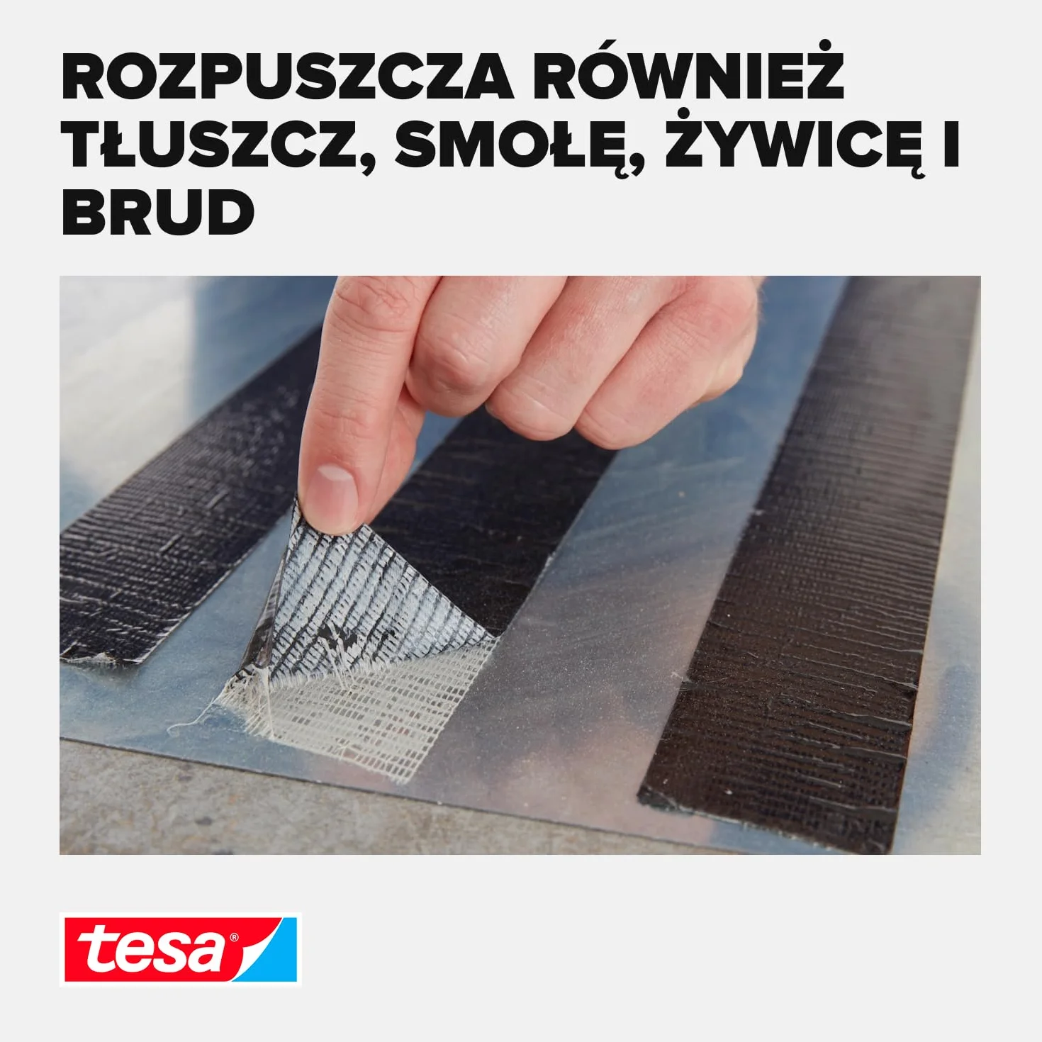 Tesa 60042 Usuwacz Etykiet i Naklejek w Sprayu, 200 ml