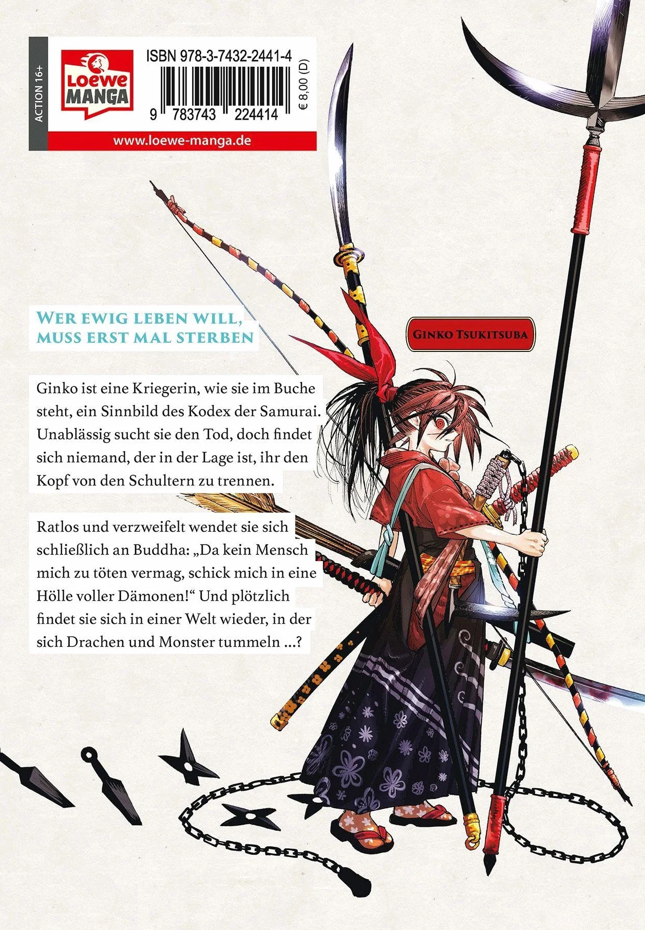 Isekai Samurai 01: Humorvoller Must-Read Fantasy-Manga mit einer Bad-Ass-Heldin, die sich durch Drachen, Dämonen und eine höllisch gute Welt kämpft - Voller Blut, Witz und Schwertkunst!: 1