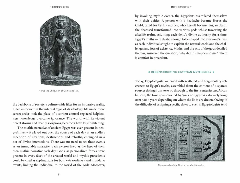 The Egyptian Myths A Guide to the Ancient Gods and Legends /anglais: 1