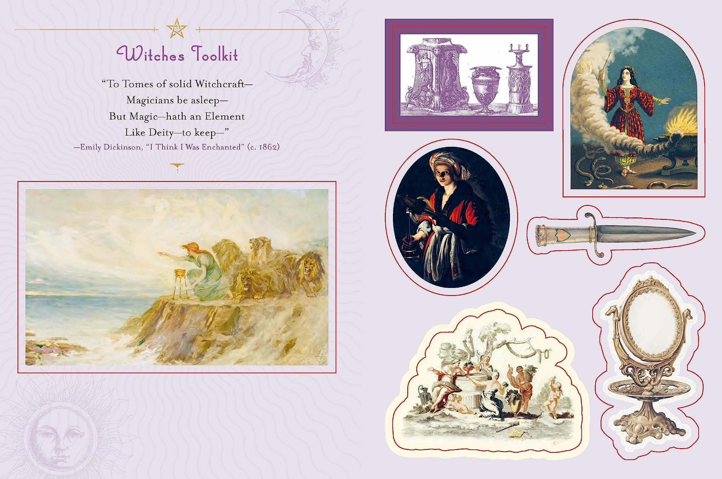 Wicca Sticker Book: More Than 400 Magickal & Mystical Stickers