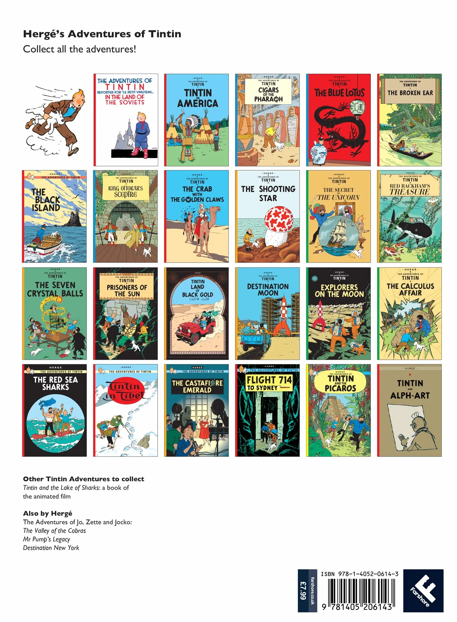 Tintin in America: The Official Classic Children’s Illustrated Mystery Adventure Series (The Adventures of Tintin)