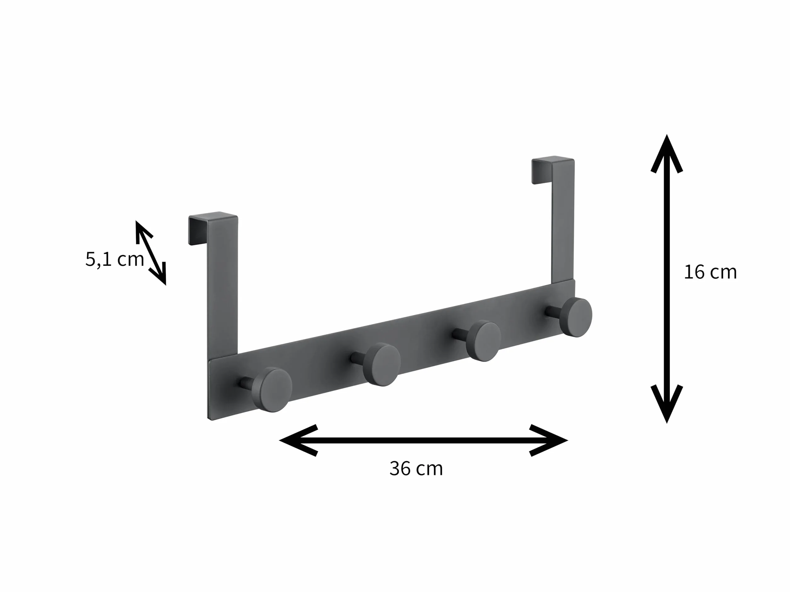 BlomusHaki na drzwi 4-cz. -APARA- Magnet