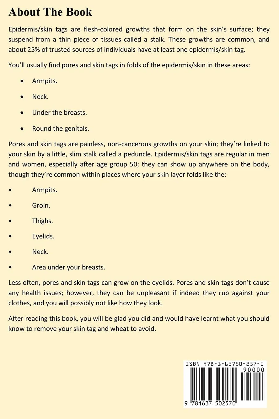 Skin Tag: Natural DIY Methods of removing Mole, Wart and Skin Tag