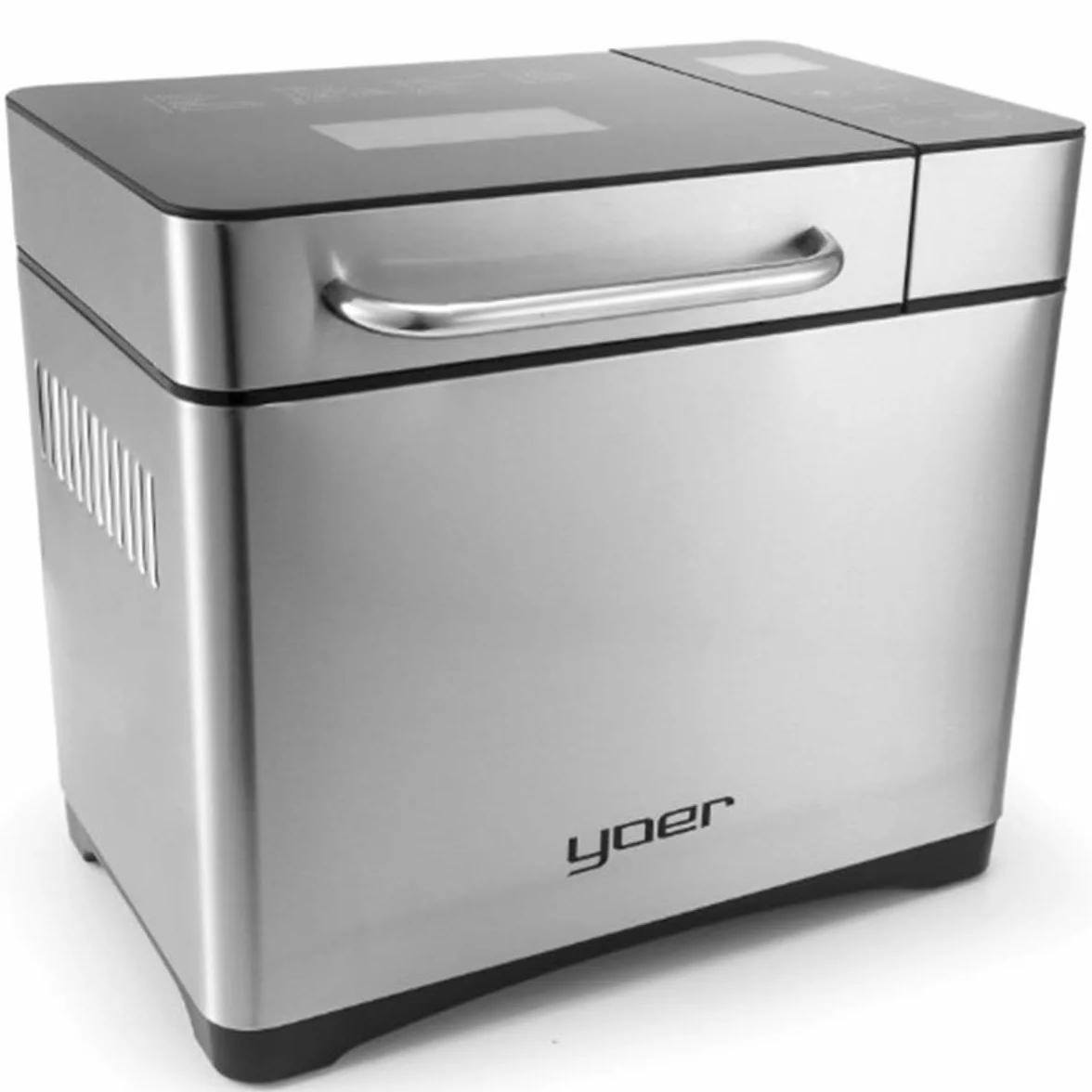 Yoer Baker BM01S, Wypiekacz do chleba 710W, 19 automatycznych programów, automat do jogurtu i dżemu, automat do chleba i ciasta, srebrny
