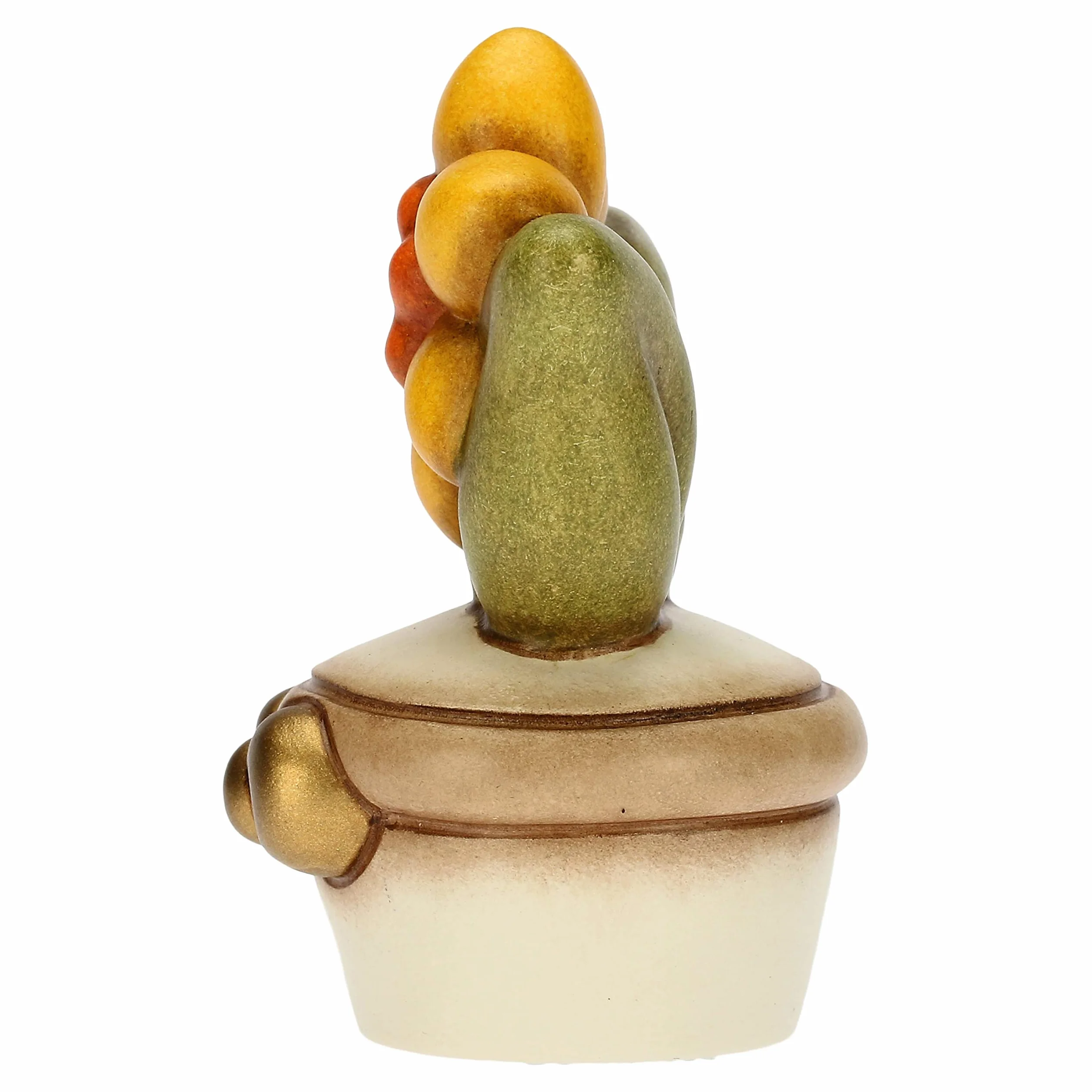 THUN - Słoik z żonkilem - ceramiczny - upominki na sprzyja - 4,7 x 3,5 x 6 cm h