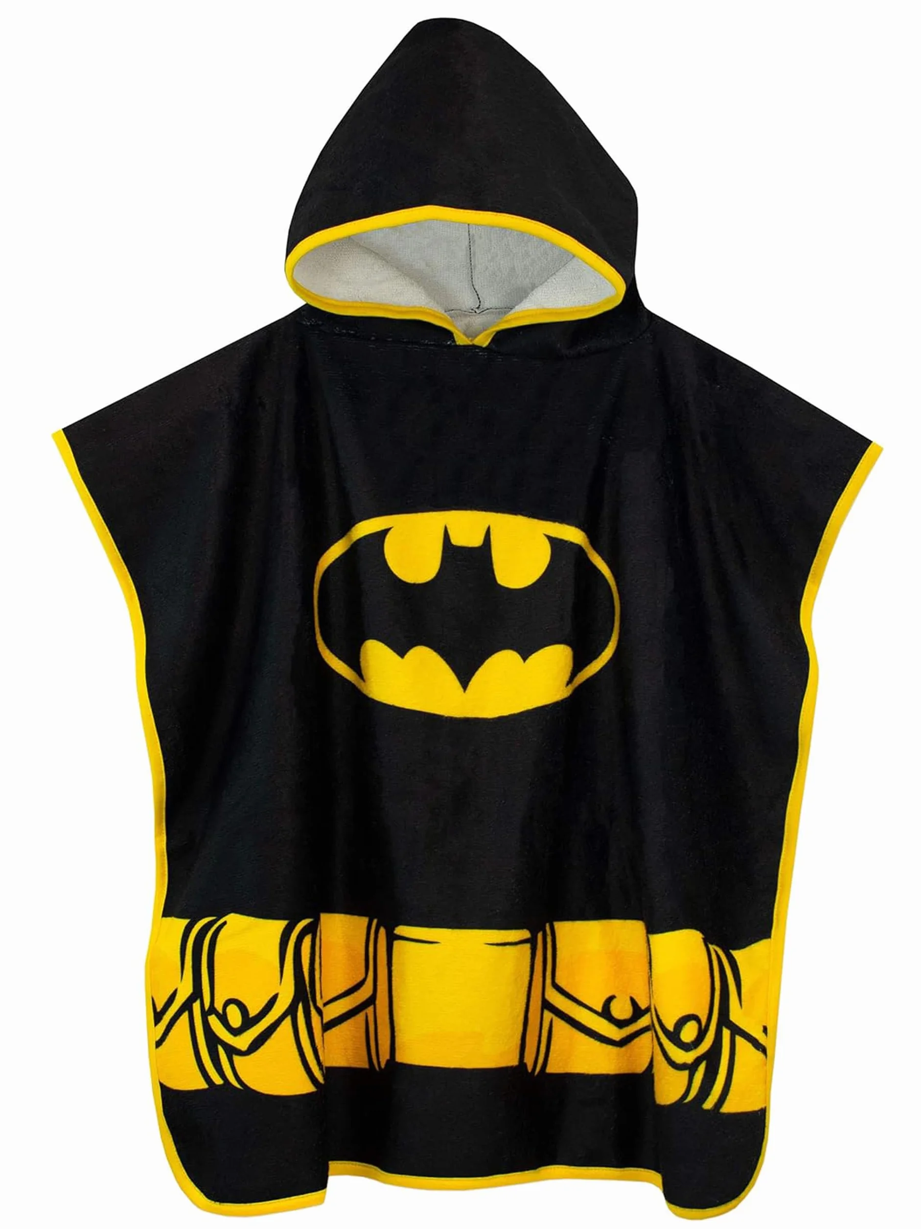 DC Comics Batman Ponczo Ręcznik z Kapturem dla Chłopców