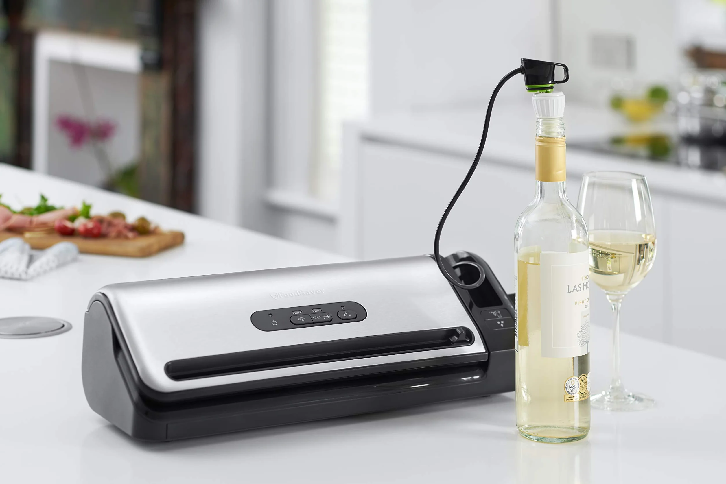 FoodSaver zgrzewarka próżniowa FFS017X tryb wilgotne suche pakowarka