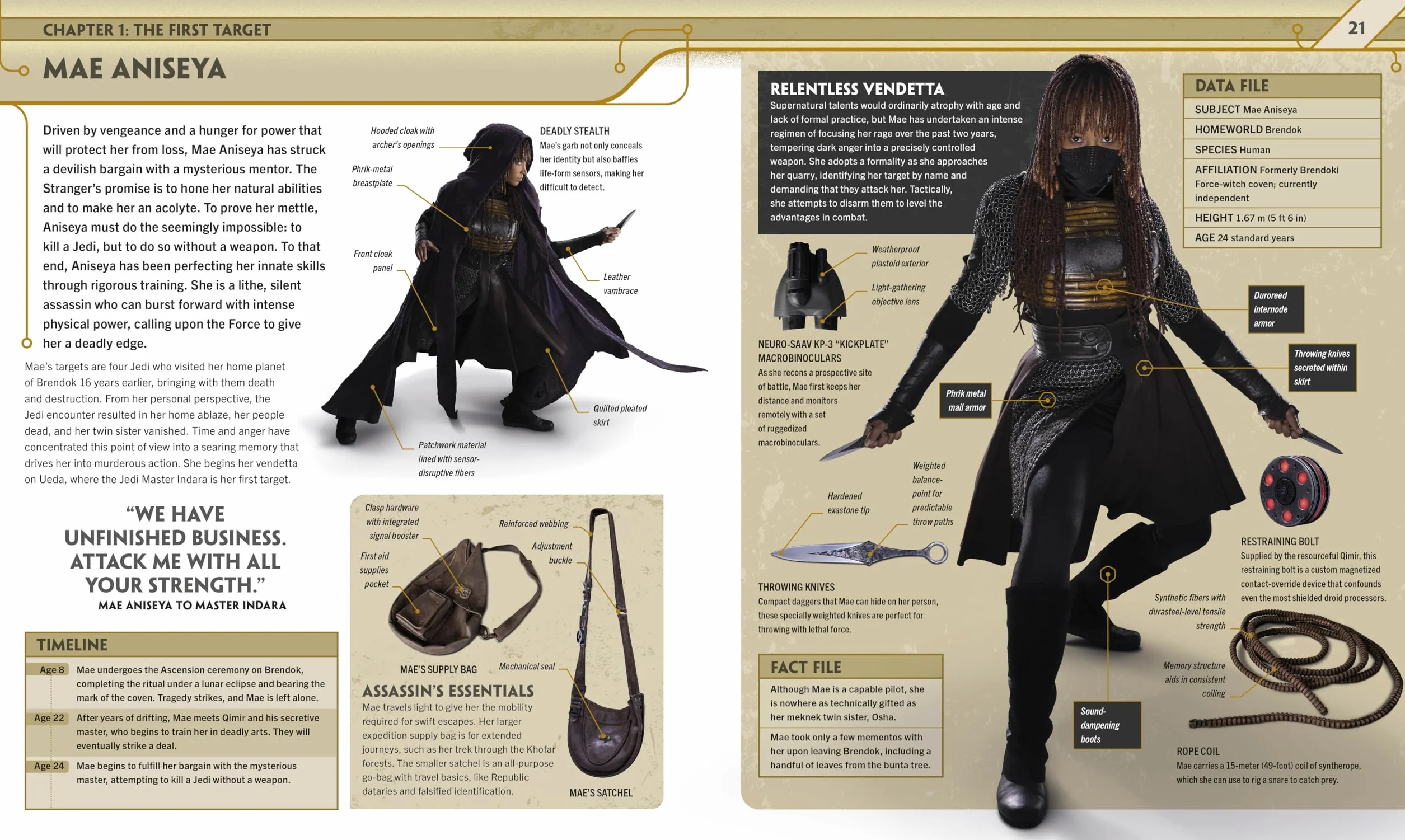 Star Wars The Acolyte Visual Guide