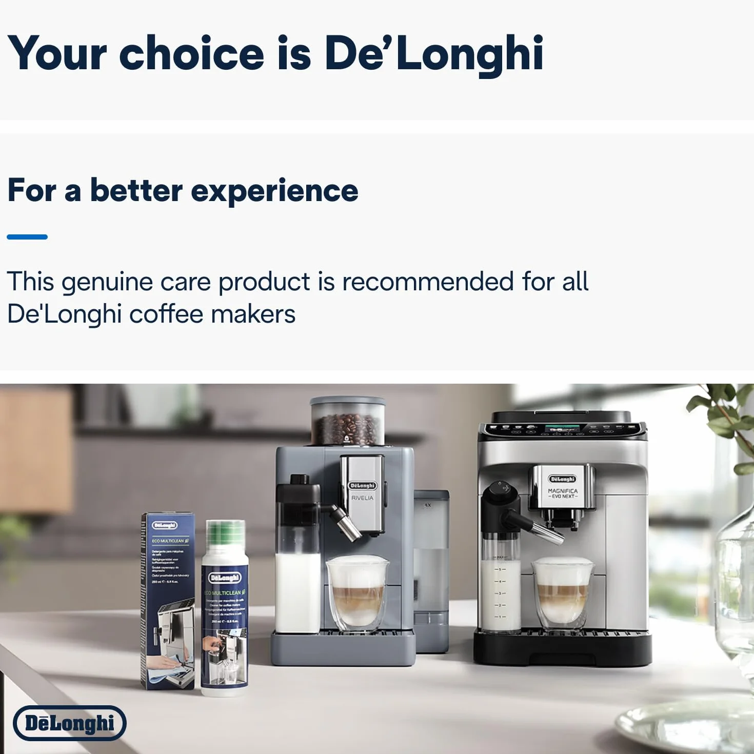 Delonghi Milk Clean 250 ml DLSC550, wielokolorowy (1 szt.)