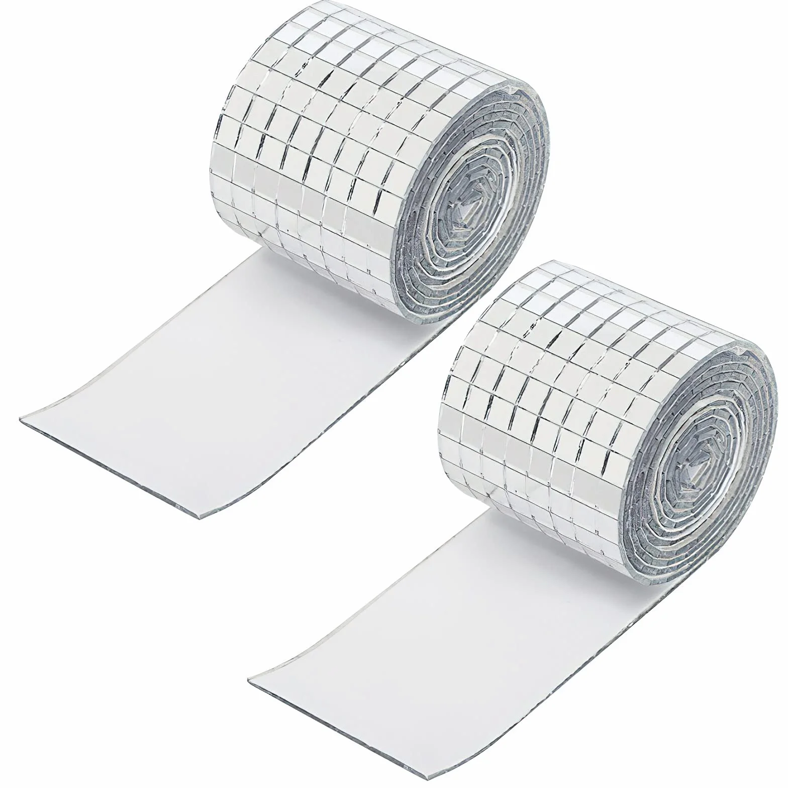 3200 sztuk mini mozaika kwadratowe samoprzylepne płytki, DAWRIS lustro mozaika szklana mozaika lustro naklejka na płytki mini lustro naklejki na płytki łazienka kuchnia hotel (5 x 5 mm)