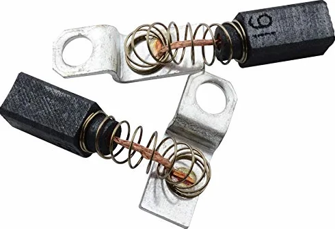 Szczotki węglowe do młotka Bosch UBH 3/24 SE - 6,3 x 6,3 x 11,5 mm - 2,4 x 2,4 x 4,3 cala - z automatycznym wyłączaniem